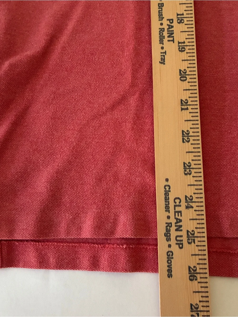 Polo Ralph Lauren Men’s Large Classic Fit Mesh Piqué Polo Shirt Dark Coral Red